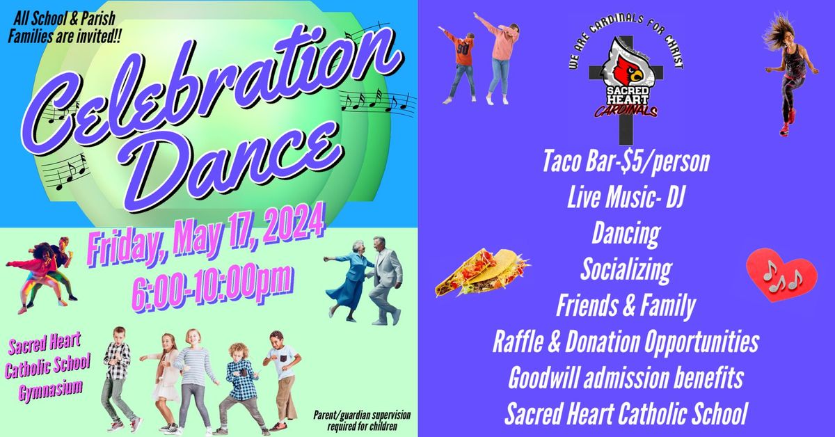 Celebration Dance & Fundraiser- ALL are WELCOME!