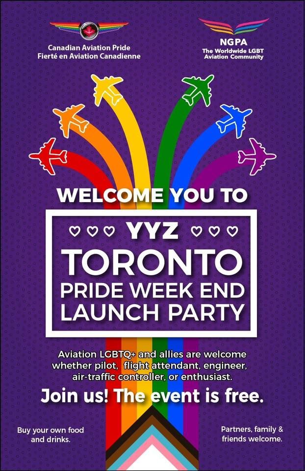 CAP NGPA- YYZ Pride weekend launch party