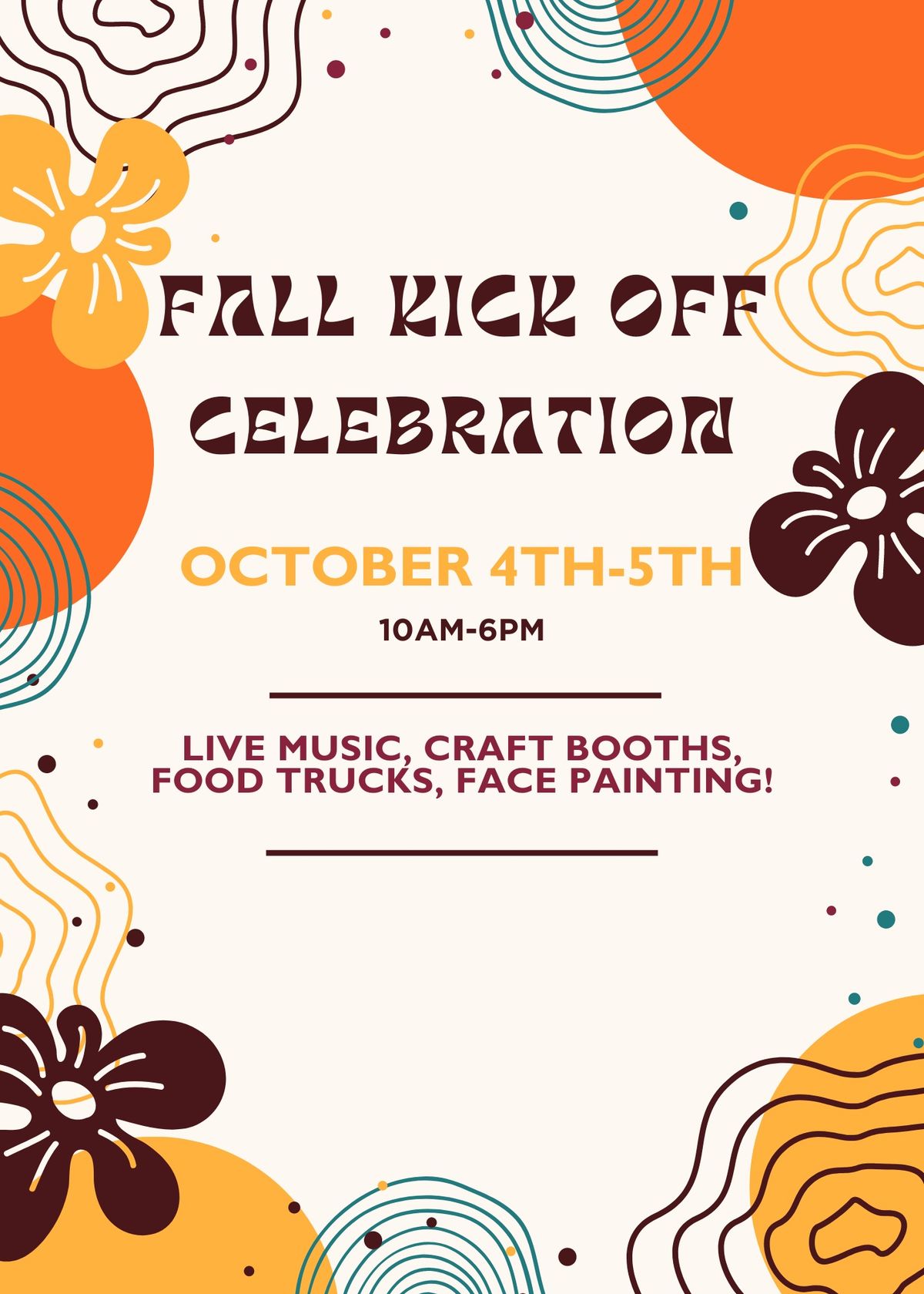 Fall Kick Off Celebration 