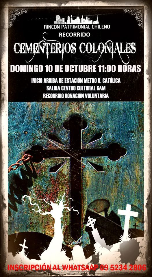 Recorrido patrimonial "Cementerios coloniales"