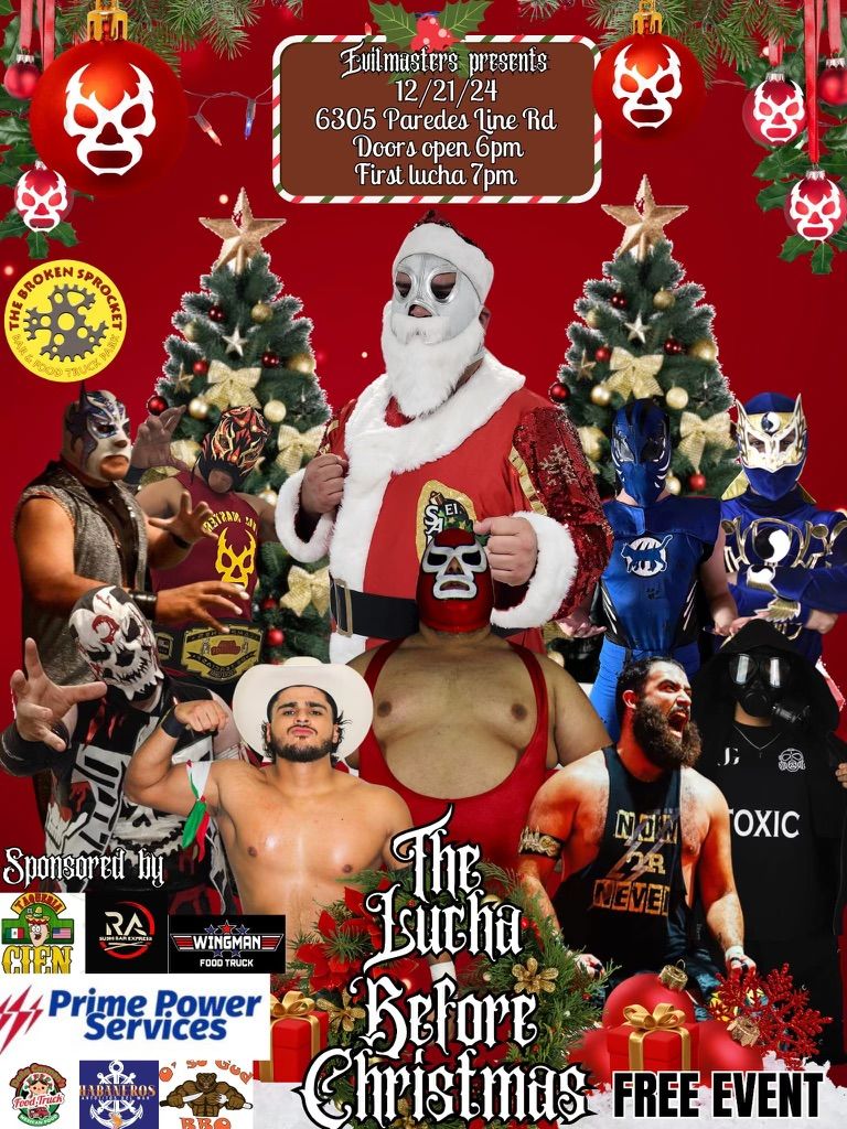 Evilmasters Presents: The Lucha Before Christmas