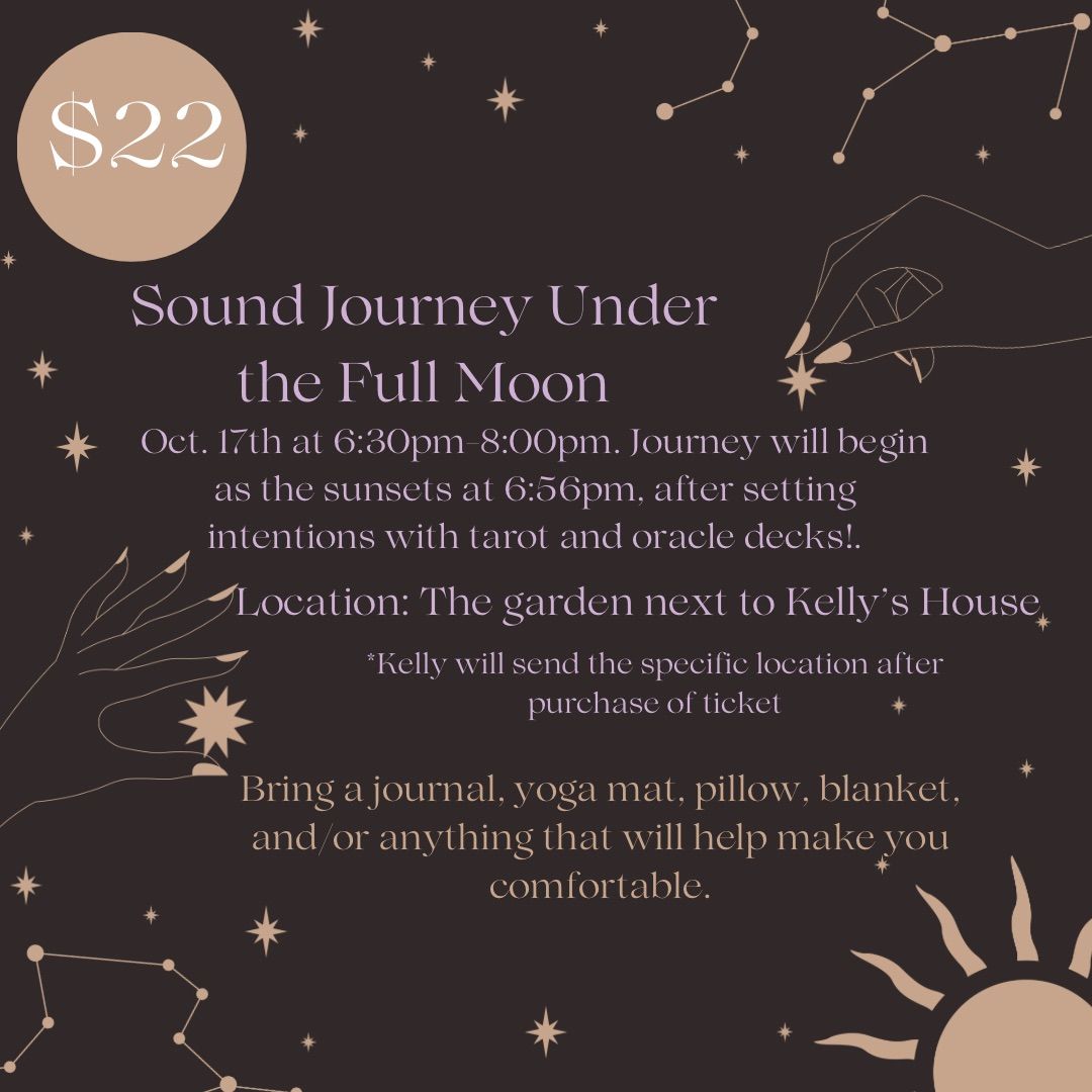 Sound Journey Under the Full Moon