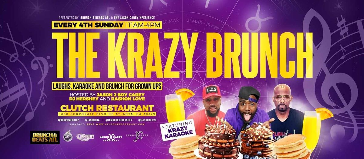 "The Krazy Brunch": 4th Sunday Zodiac Bash