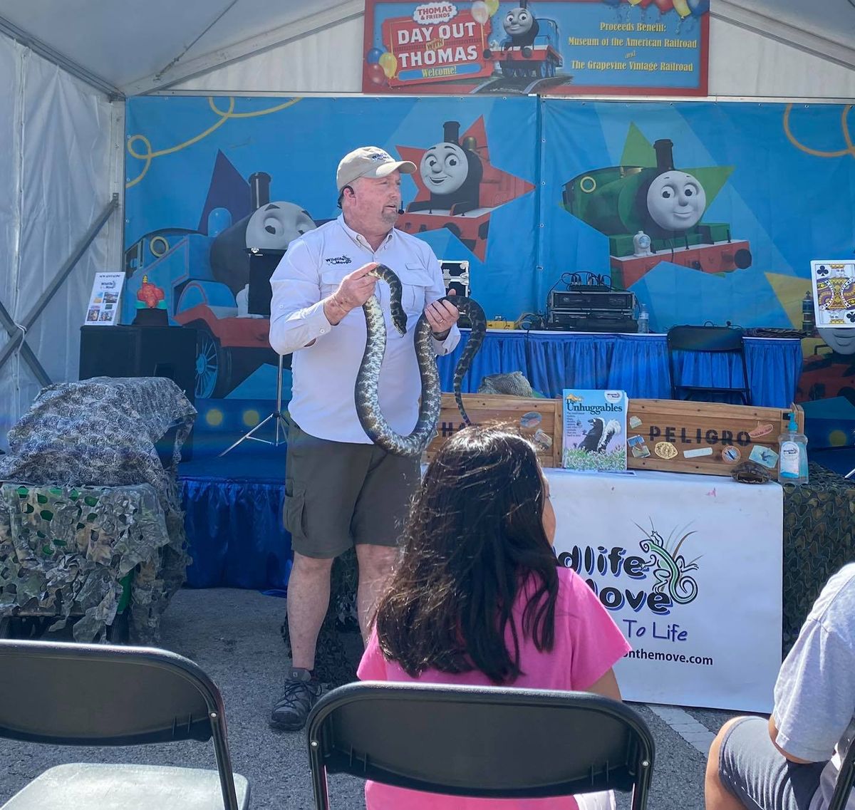 Wildlife On The Move Presents The Unhuggables & More at Day Out With Thomas (Grapevine, TX)