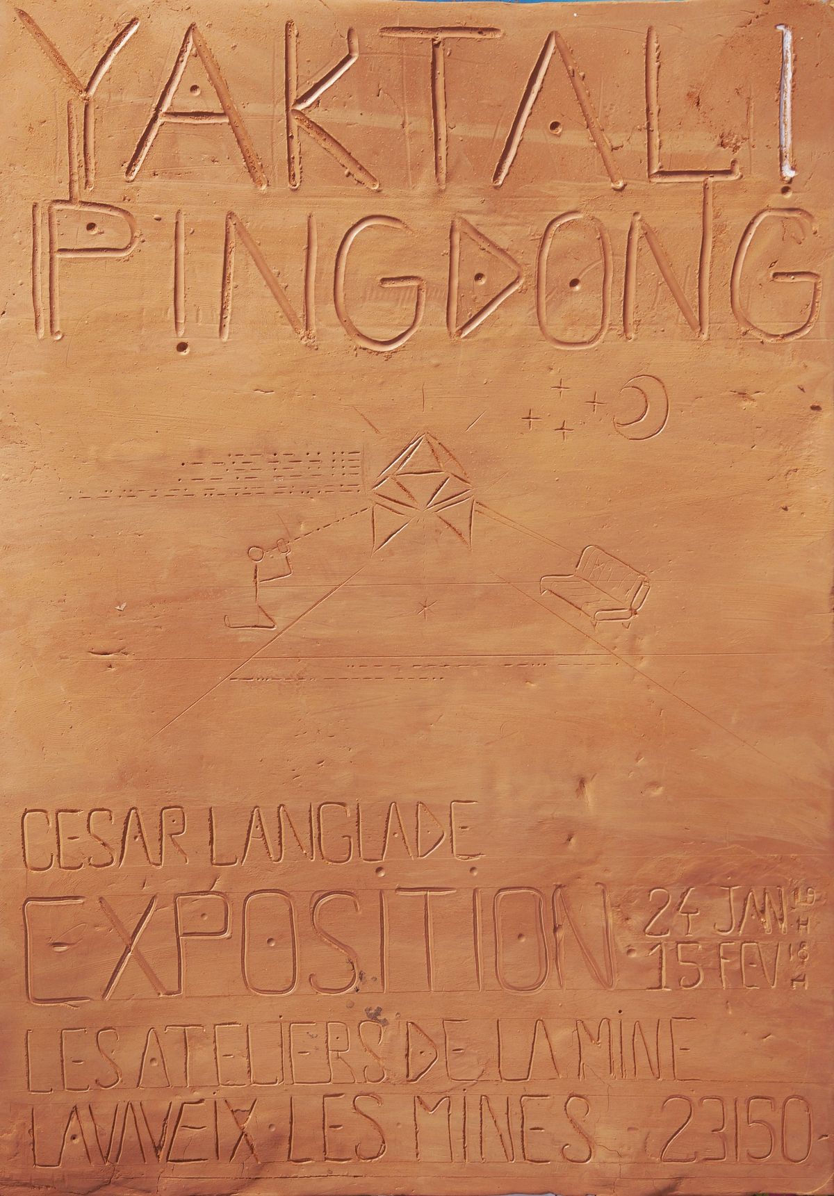 Vernissage Exposition Yaktali Pingdong de C\u00e9sar Langlade