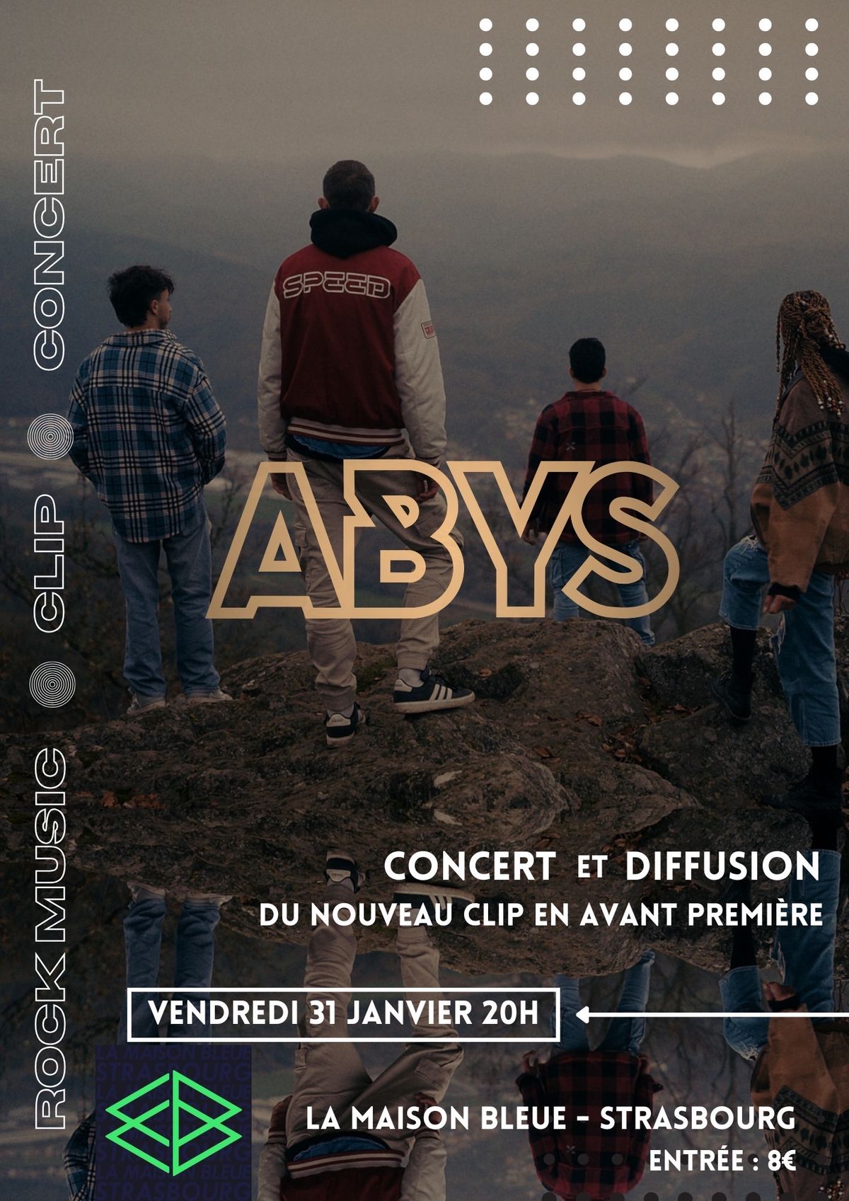 31.01.25 | ABYS en concert \u2022 La Maison Bleue - Strasbourg 