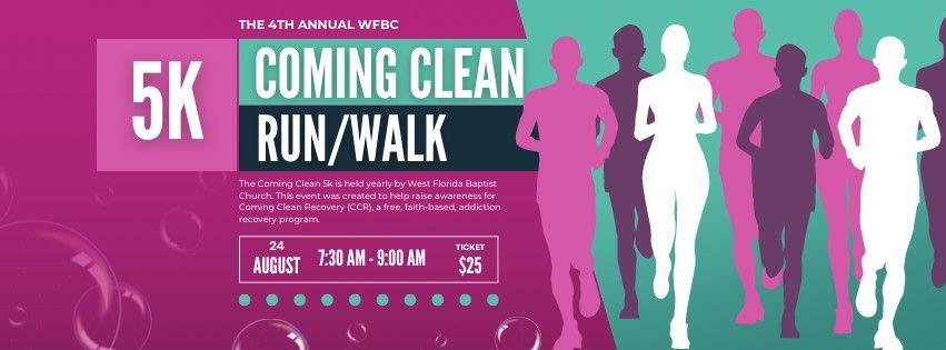 The 4th Annual Coming Clean 5K Run\/Walk hosted by WFBC