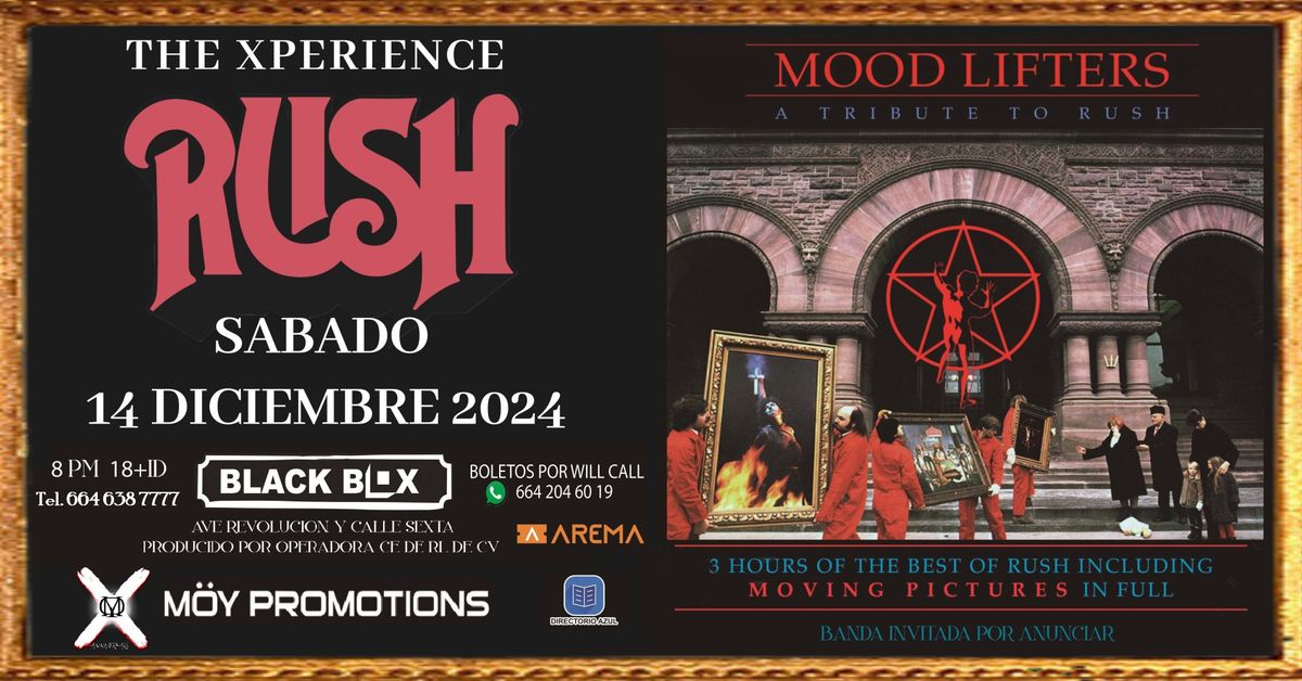 MOY Promotions The Xperience a RUSH por MOOD LIFTERS