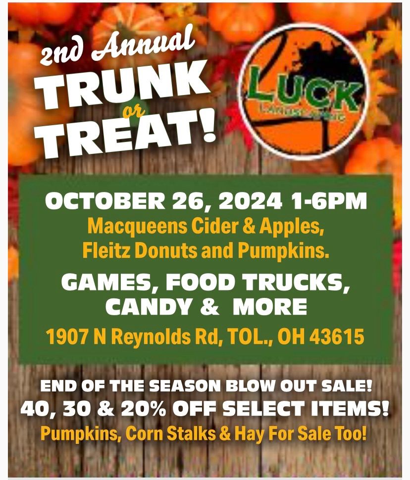 Trunk or Treat!!!