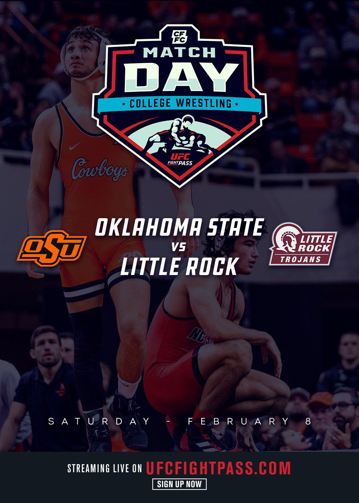 Arkansas Little Rock Trojans at Oklahoma State Cowboys Wrestling at Gallagher Iba Arena
