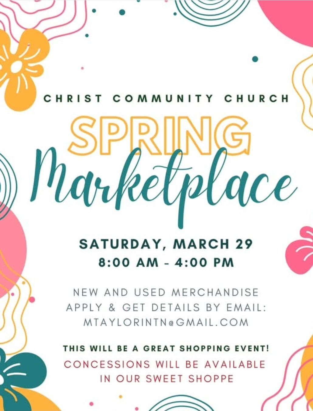 Spring Marketplace 