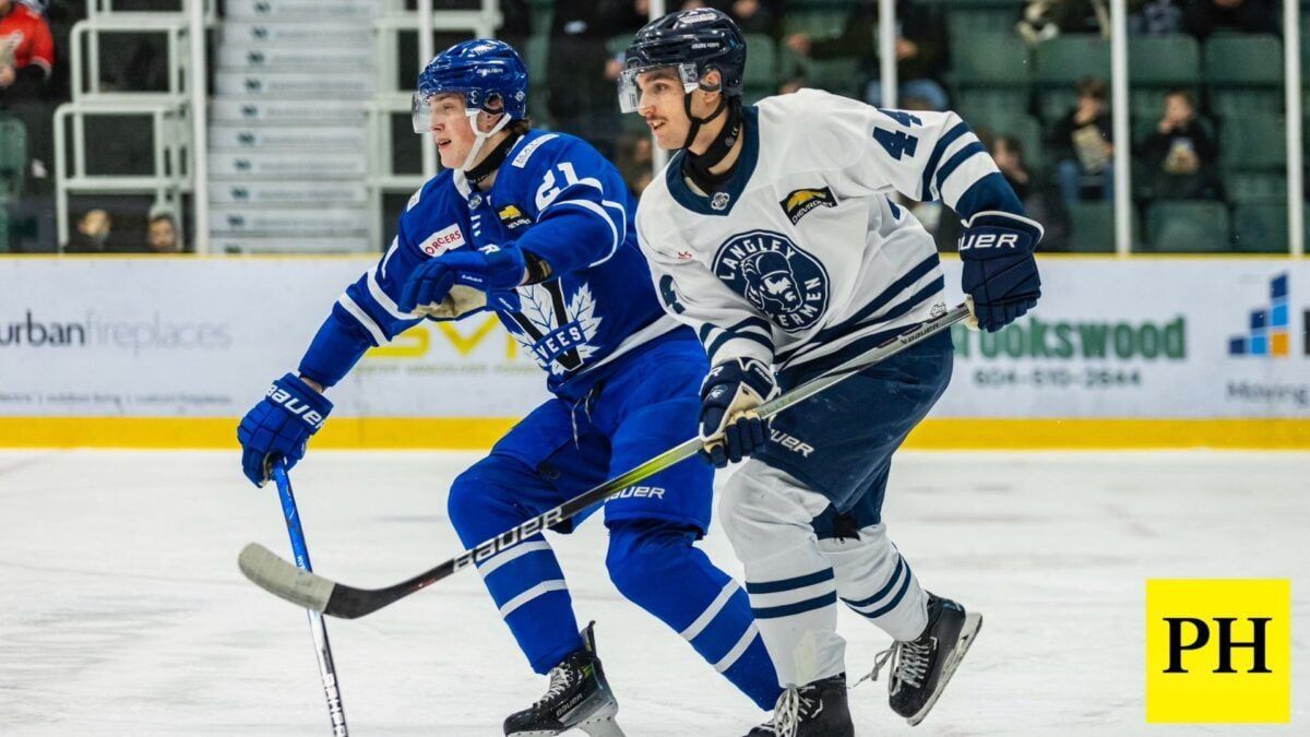 Cowichan Valley Capitals at Langley Rivermen