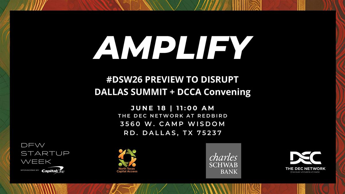 AMPLIFY + NTCA Convening