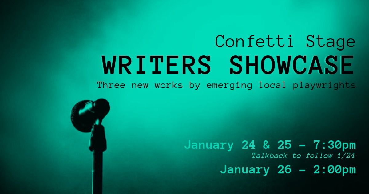 Confetti Stage's Writers Showcase