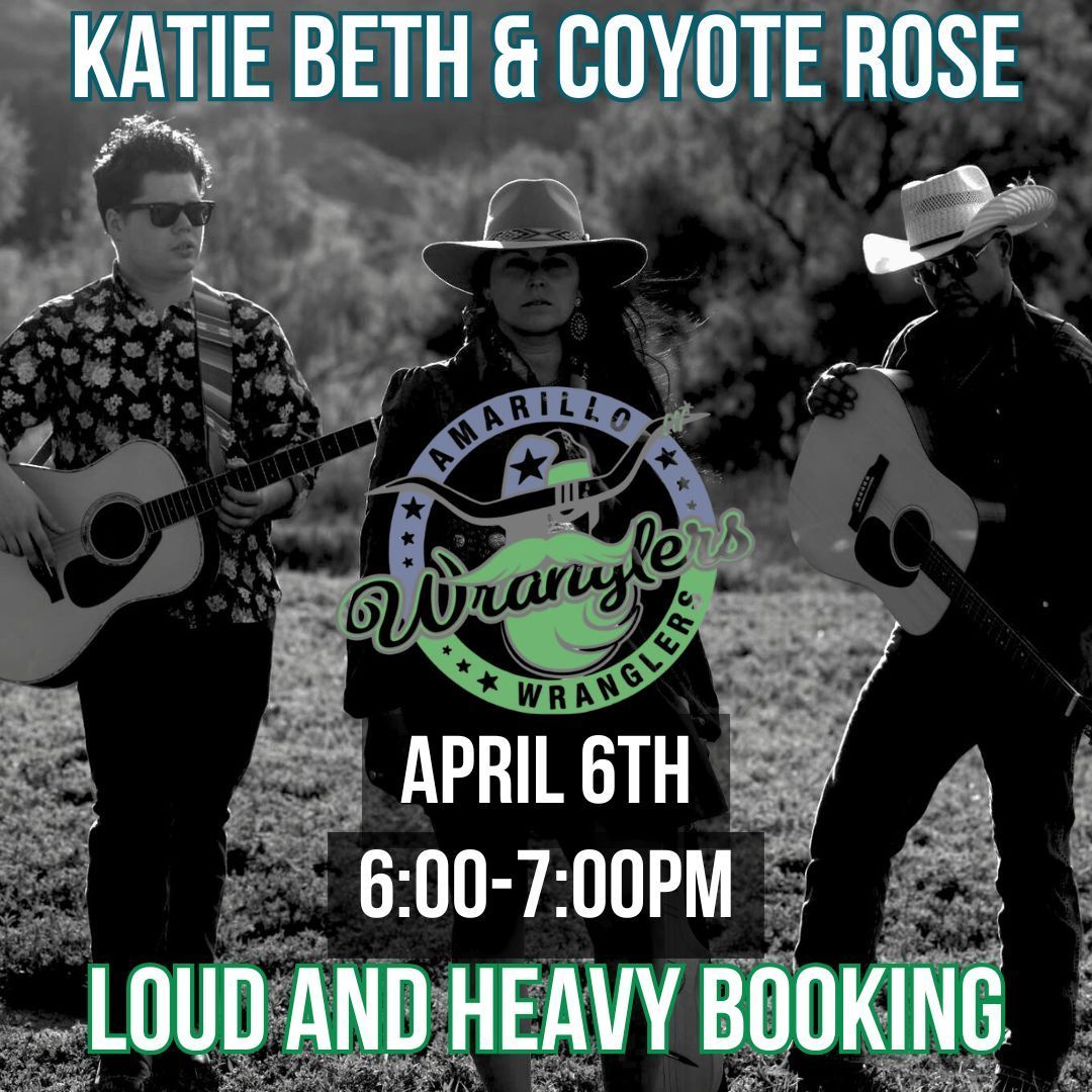 Katie Beth & Coyote Rose @ Amarillo Wranglers Hockey, Amarillo TX!