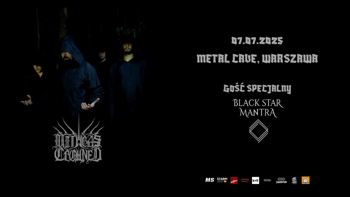 MITHRAS CROWNED (black metal \/ RPA) + BLACK STAR MANTRA (PL) \/ 07.07.2025, Warszawa