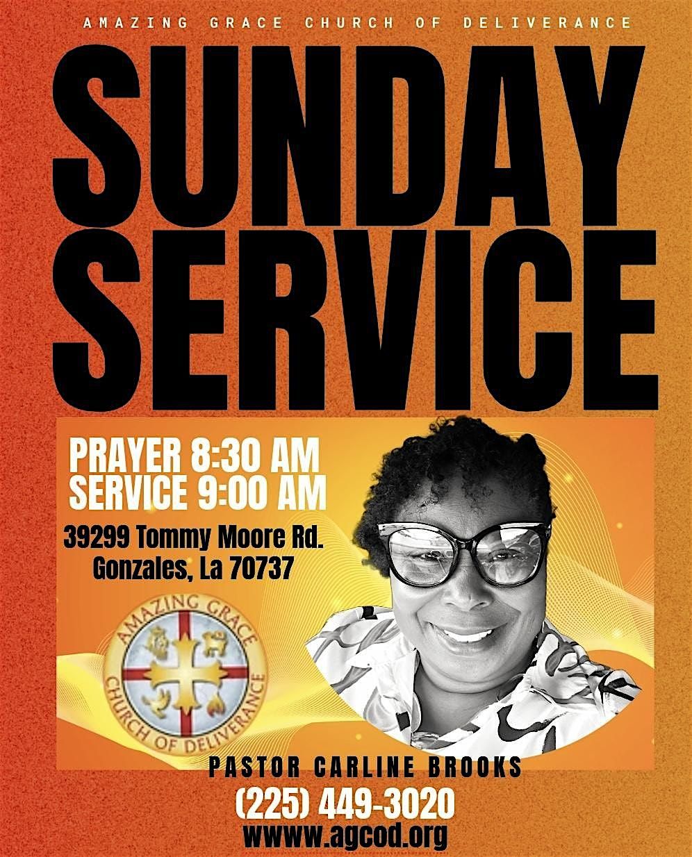 SUNDAY SERVICE w\/Amazing Grace Church Of Deliverance