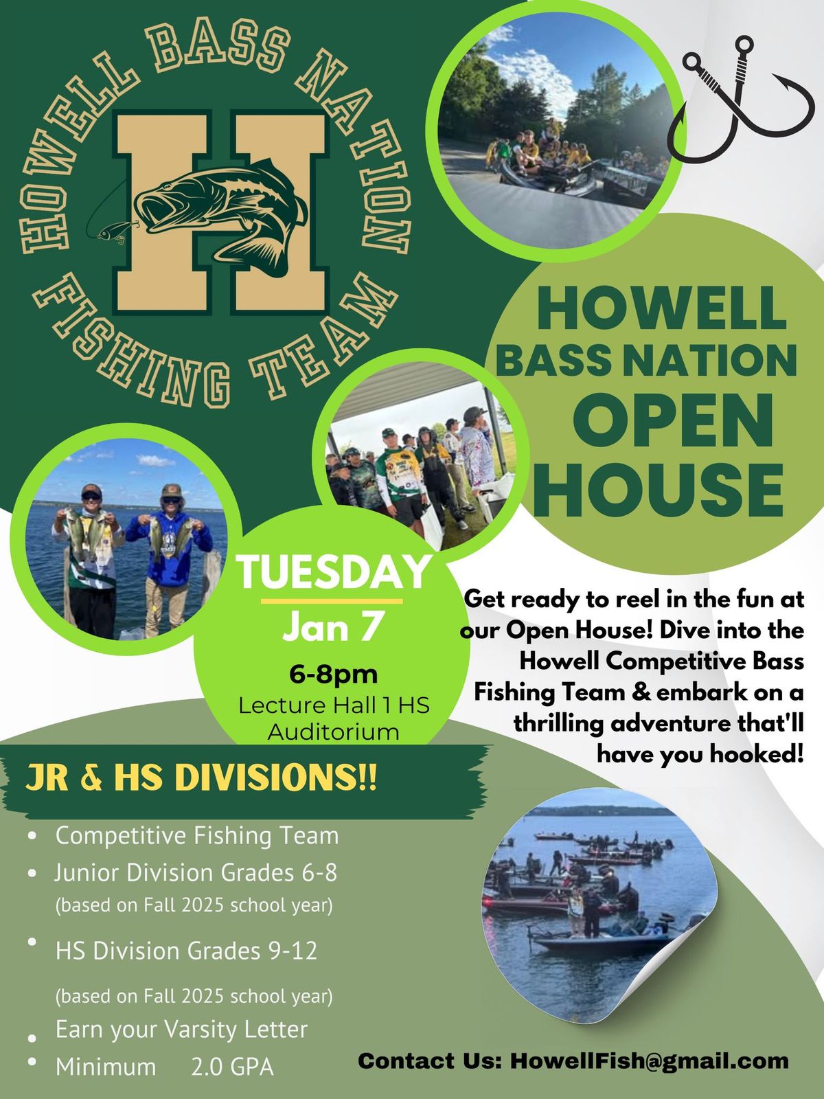 Howell Bass Nation Open House