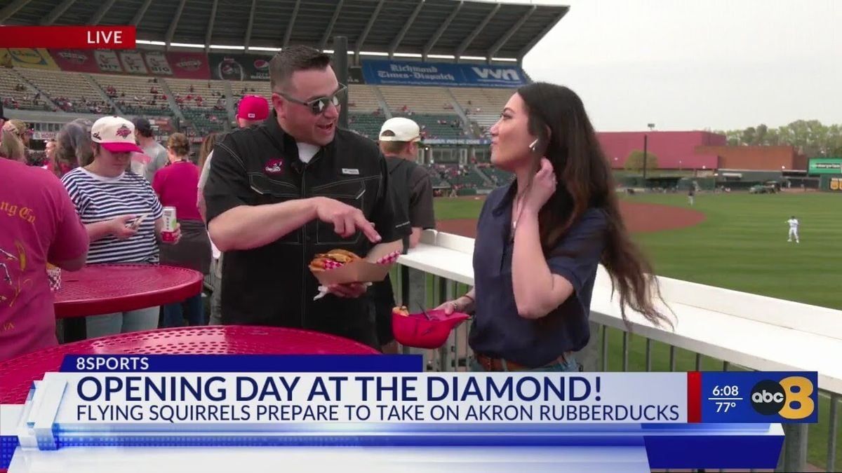 Akron RubberDucks at Richmond Flying Squirrels