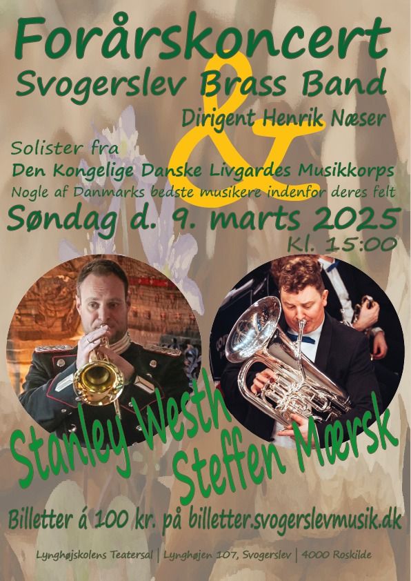 Svogerslev Brass Band afholder Forrygende For\u00e5rskoncert