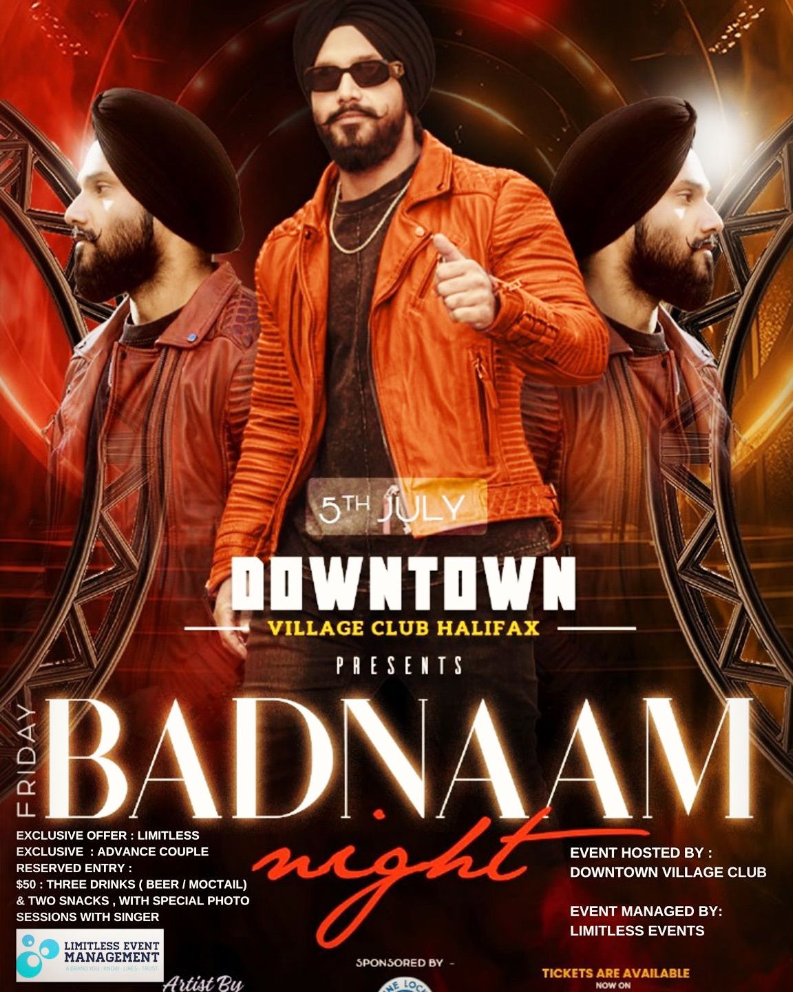 BADNAAM Night with Param Singh on Stage