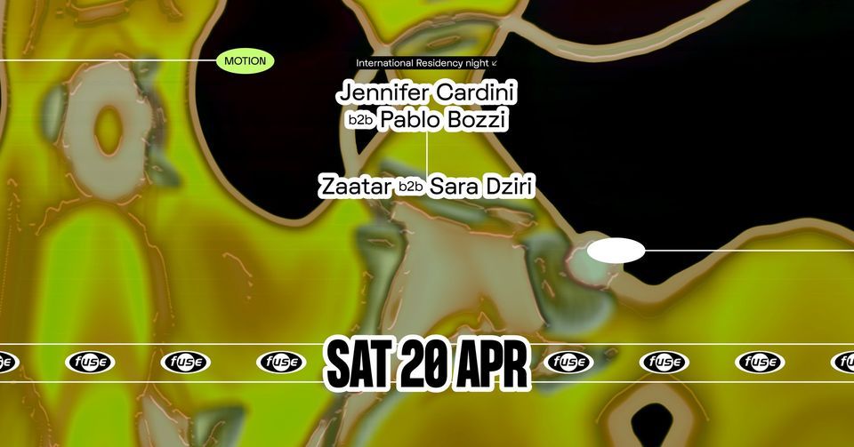 Jennifer Cardini b2b Pablo Bozzi & Zaatar b2b Sara Dziri