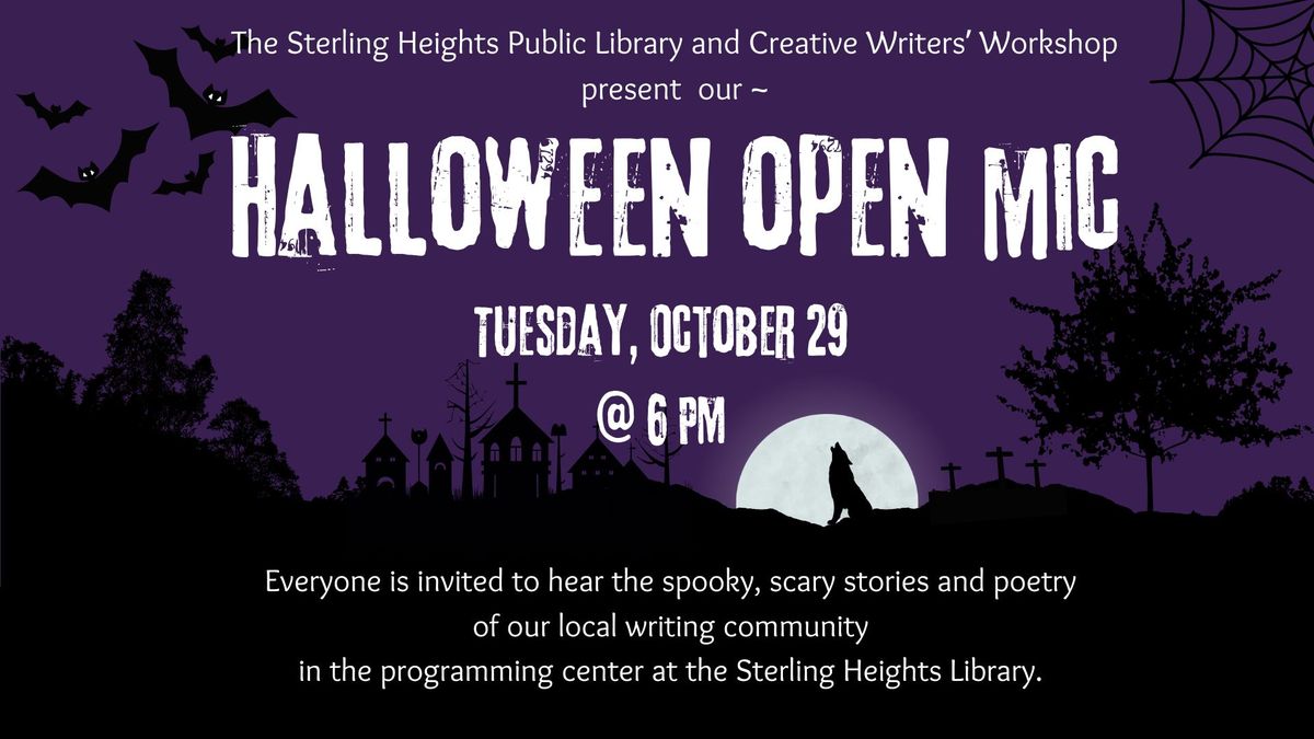 Halloween Open Mic