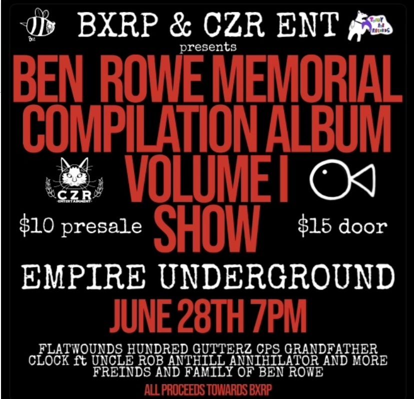 Ben Rowe Memorial Compilation Show