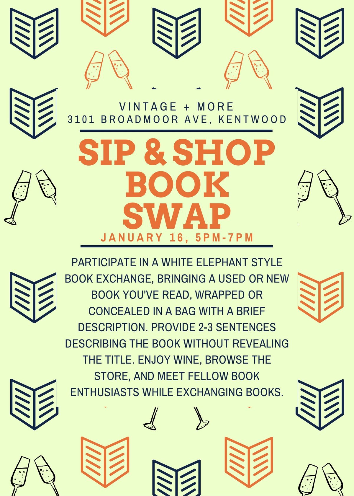 Sip, Shop, and Swap