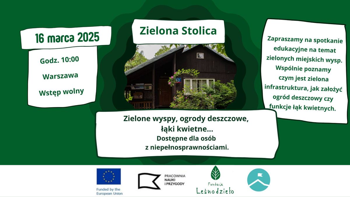 Zielona Stolica - Zielone wyspy, ogrody deszczowe,  \u0142\u0105ki kwietne...