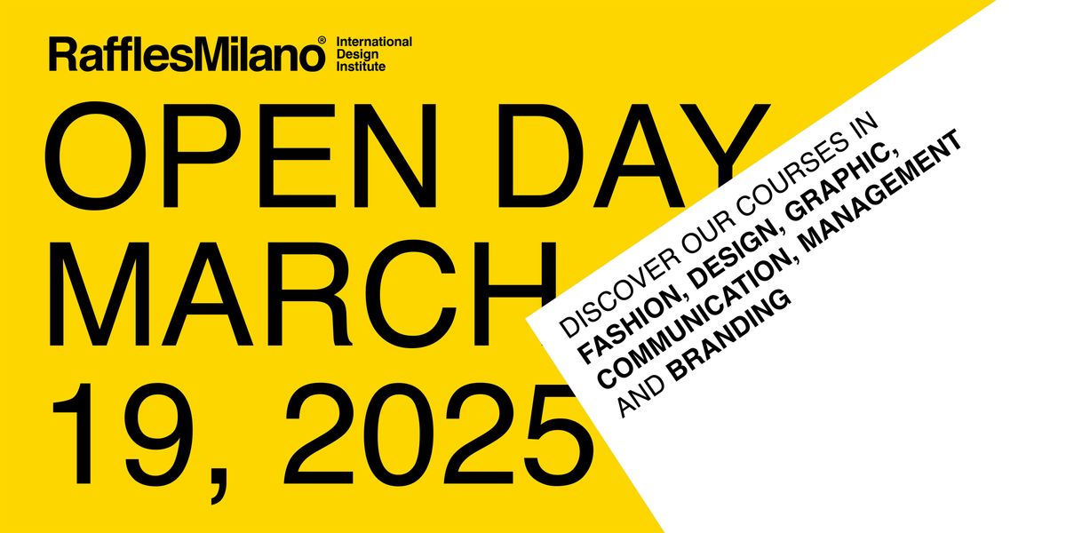 Open Day - Raffles Milano - 72h