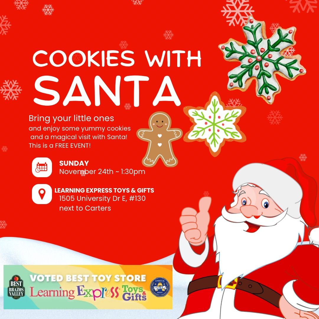 Cookies with Santa