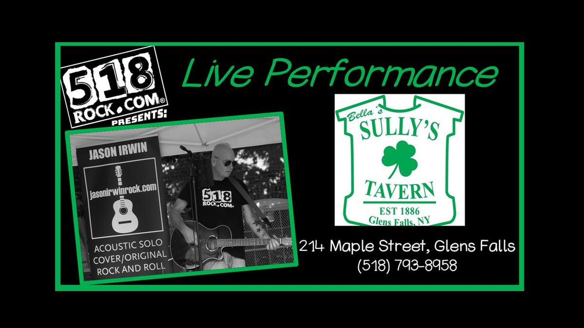 Jason Irwin at Sully's Tavern- Bella's Sully's