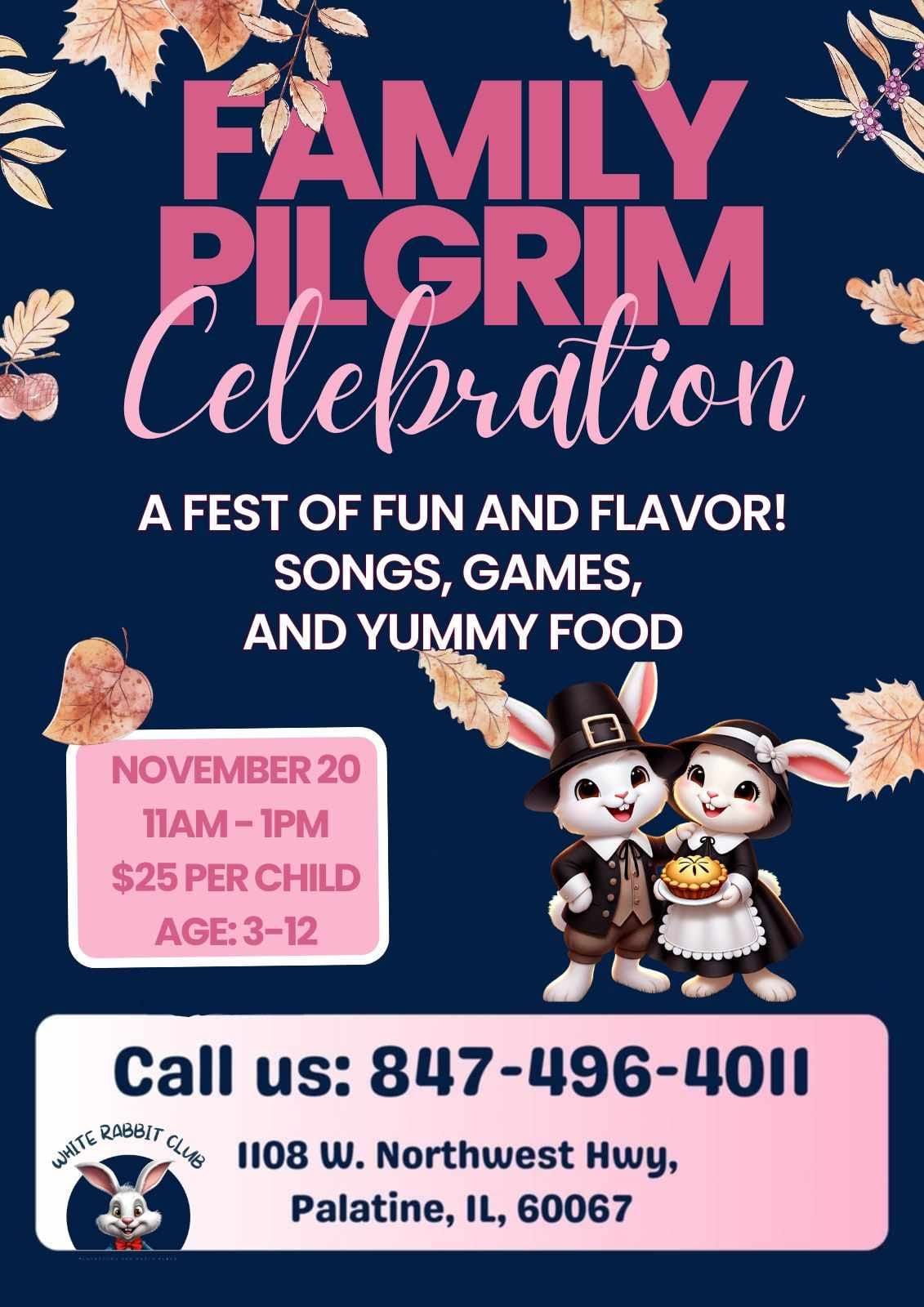 Family Pilgrim Celebration: A Feast of Fun and Flavor