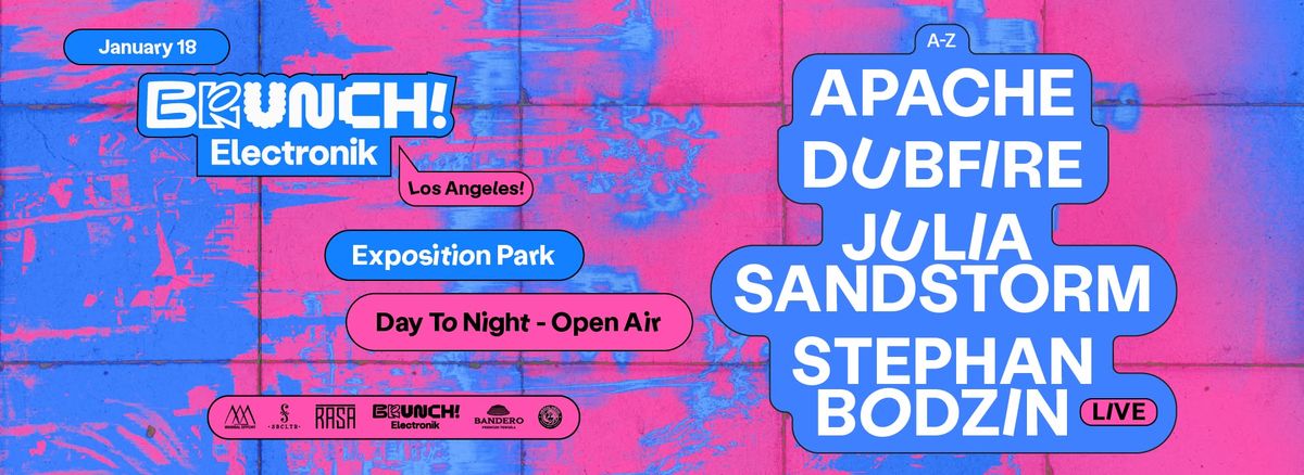 Brunch Electronik LA: Stephan Bodzin (Live), Dubfire, Apache, Julia Sandstorm