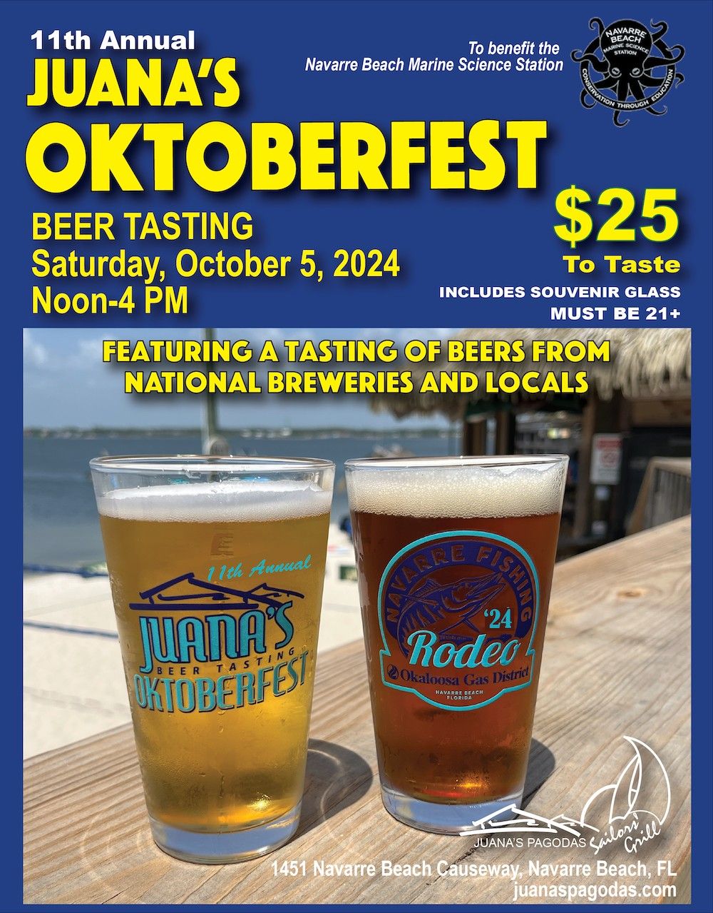 Juana's Oktoberfest Beer Tasting