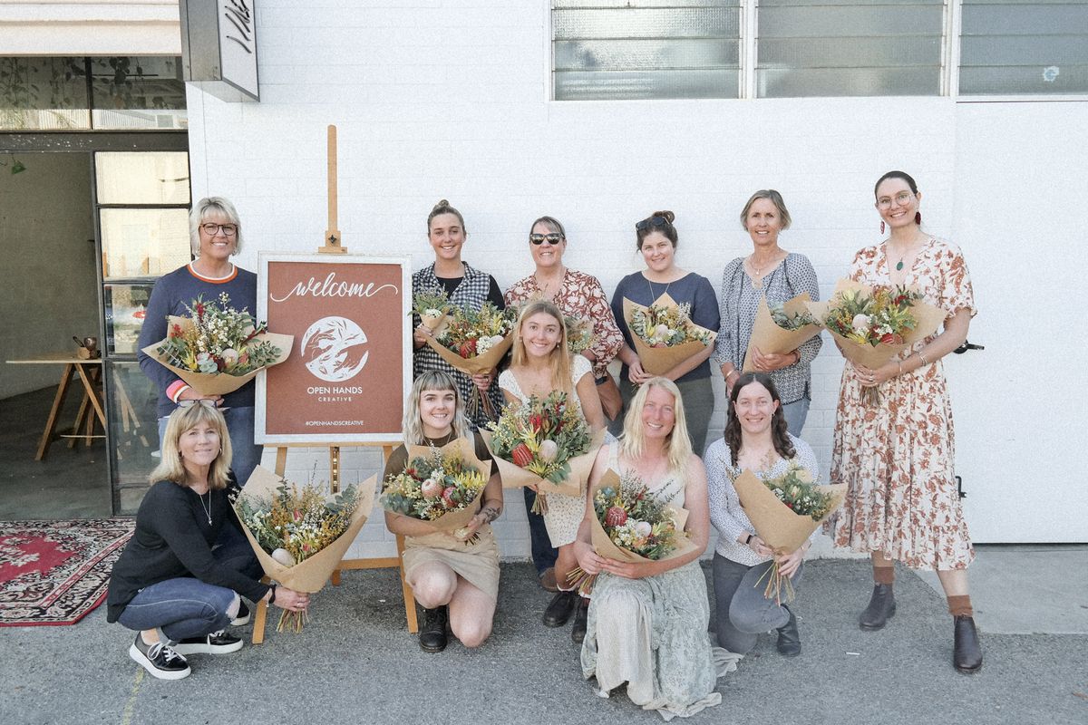 Sustainable Native Bouquet Workshop - Euka Floral Design