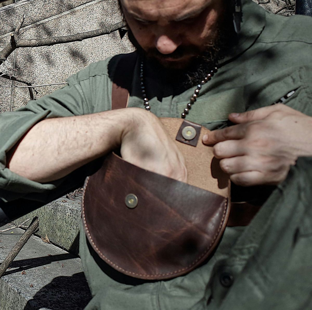 POP-UP | CUIR  : Sac Banane \/ LEATHER : fanny pack