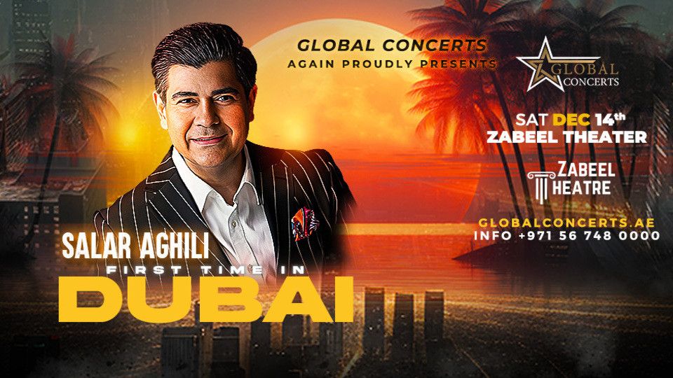 Salar Aghili By Global Concerts at Zabeel Theatre