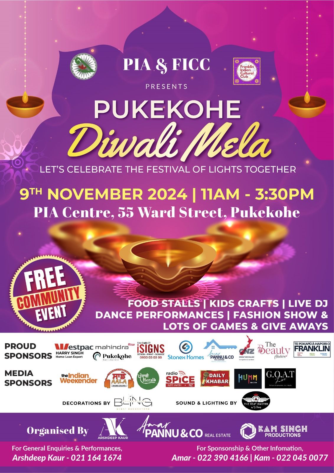 Pukekohe Diwali