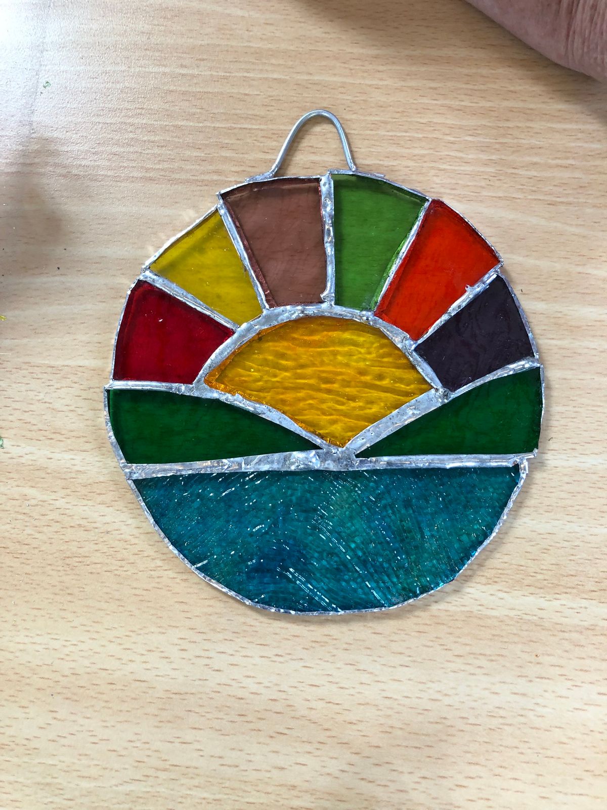 Making a Stained Glass Suncatcher