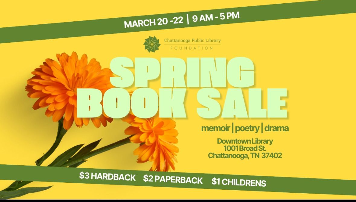 Spring Book Sale