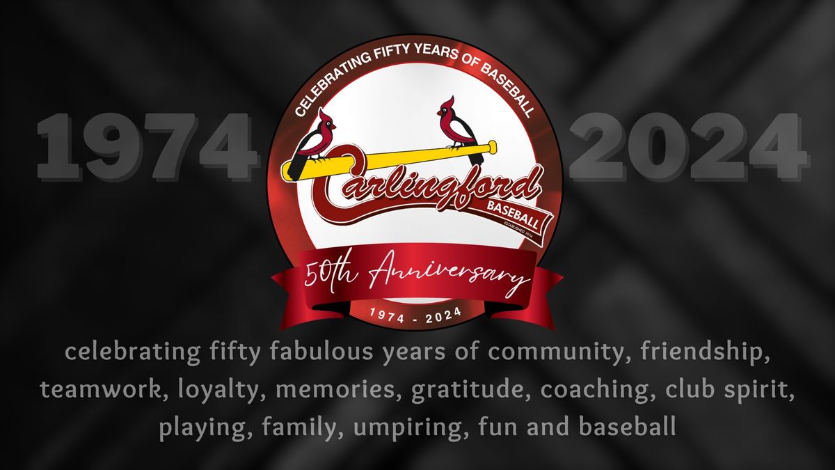 Carlingford Baseball Club 50th Anniversary Dinner