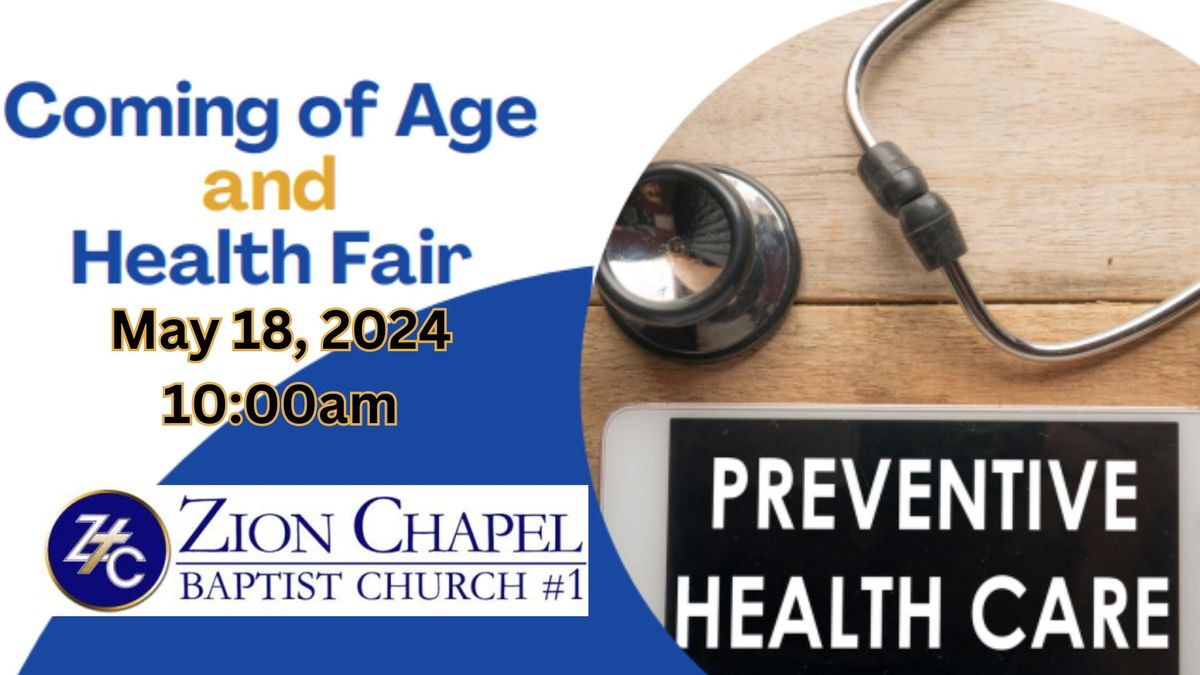 Coming of Age and Health Fair
