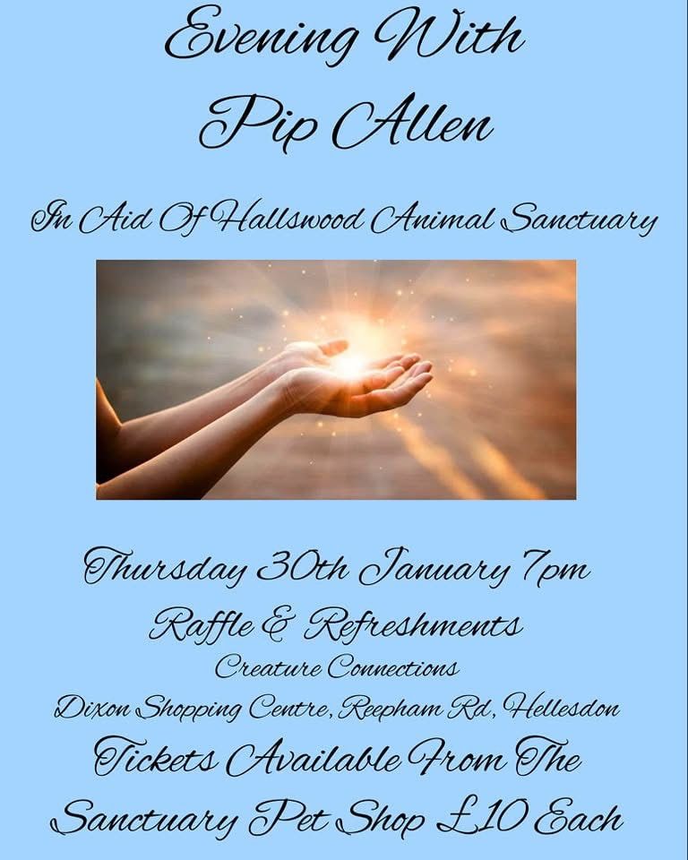 Spiritual medium evening with Pip Allen