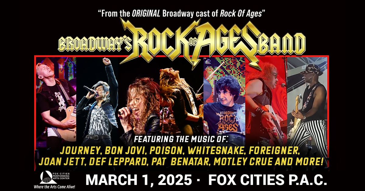 Broadway\u2019s Rock of Ages Band