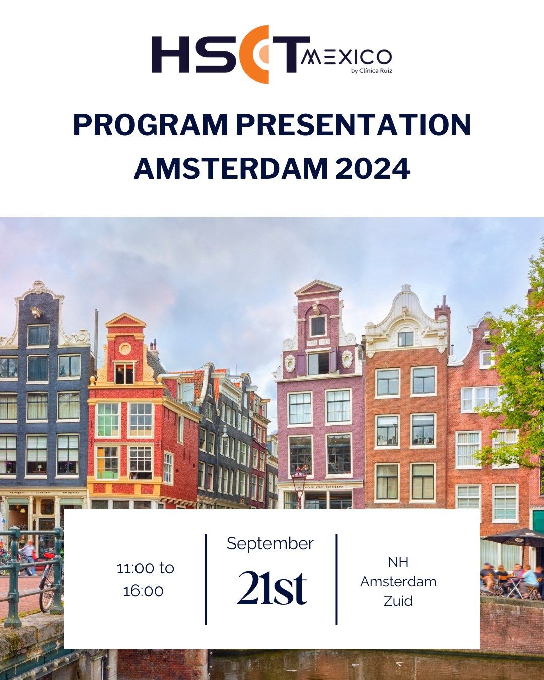 HSCT Mexico Presentation Program in Amsterdam