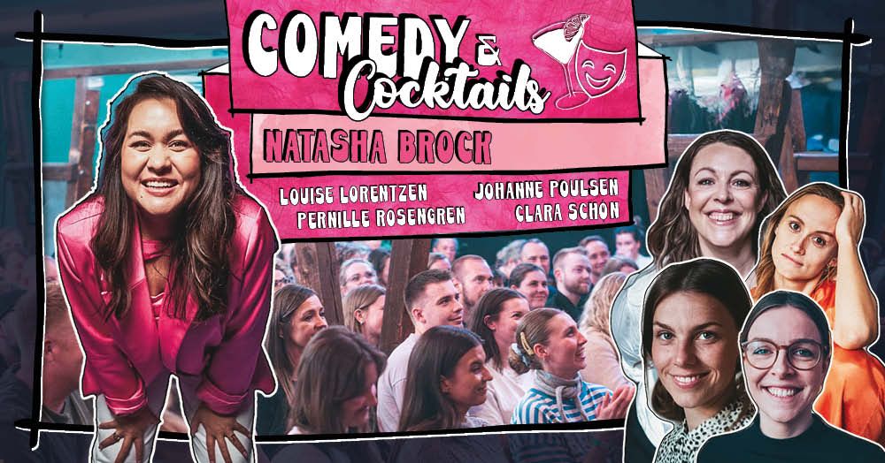 Comedy & Cocktails med Natasha Brock