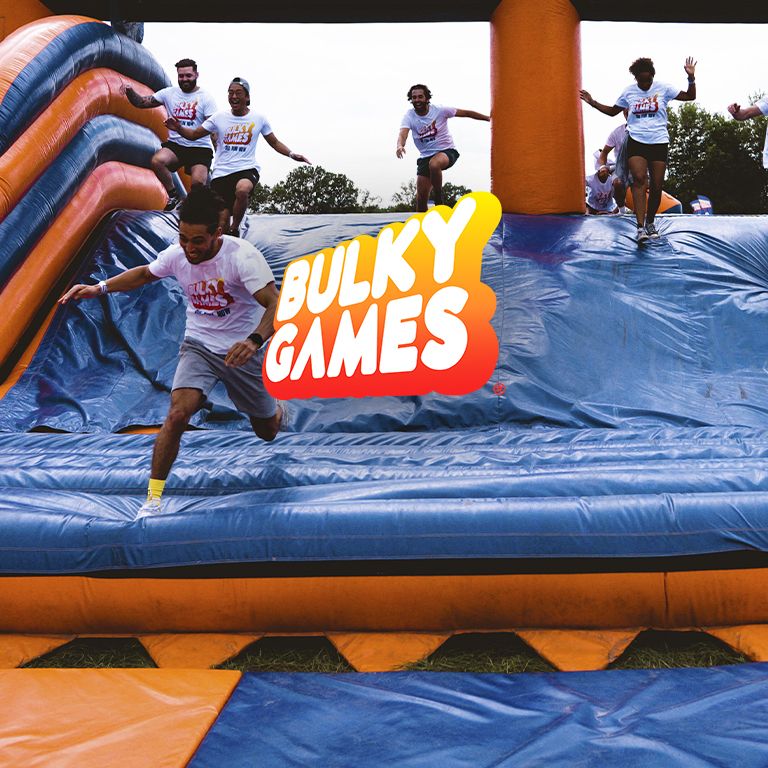 Bulky Games : La course \u00e0 obstacles gonflables g\u00e9ants 100% fun