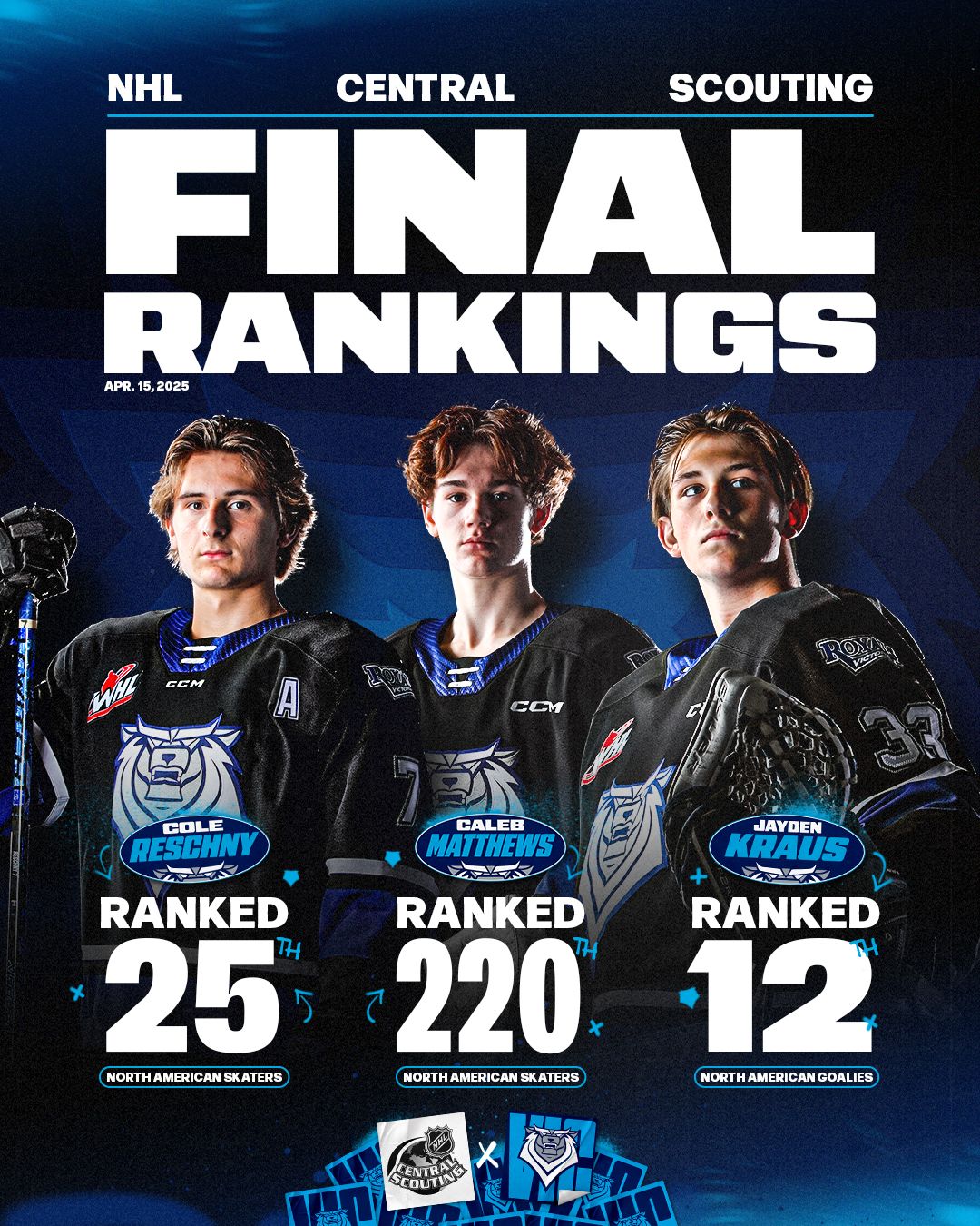 Victoria Royals vs. Penticton Vees